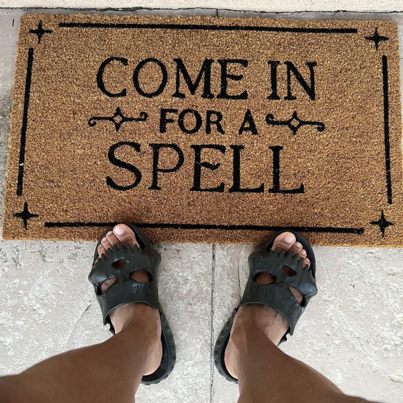 Come in for A Spell Magical Doormat Fall Season Doormat 