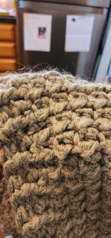 The Fuzzy Yarn Marbled Ochre – weareknitters