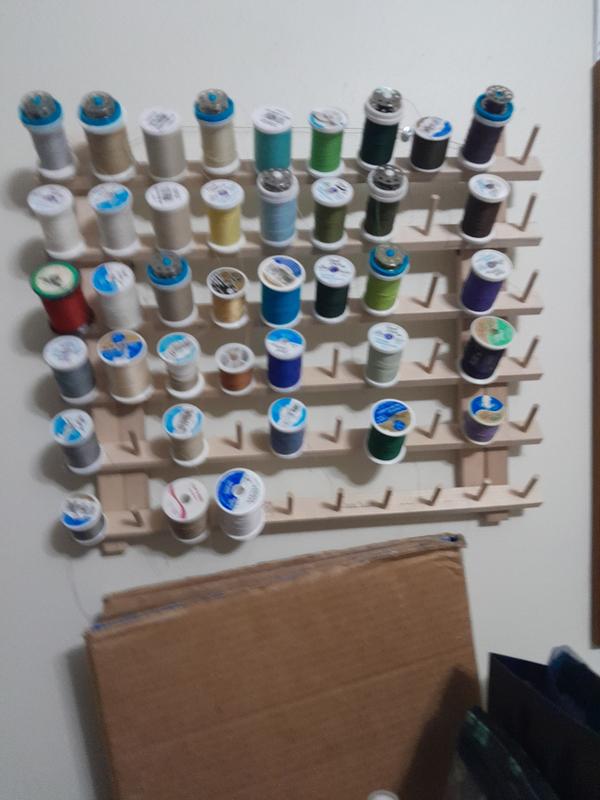 Dritz Wooden Thread Rack, 60 Spools - Yahoo Shopping