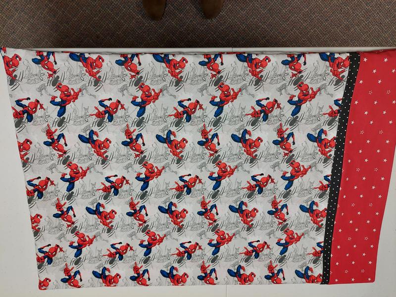 Spiderman web crawler cotton quilting fabric BHY – TuffBags/racheltreasures