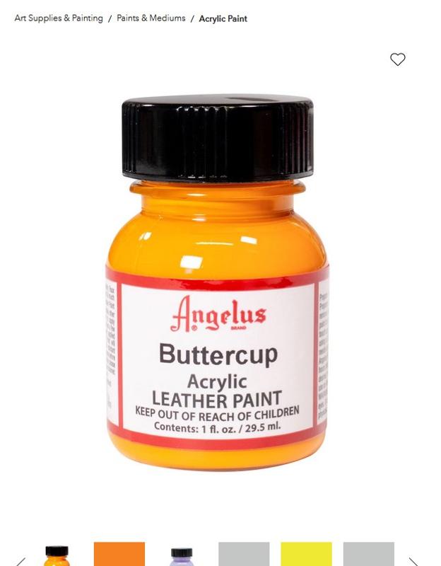 Angelus 1oz Acrylic Leather Paint JOANN