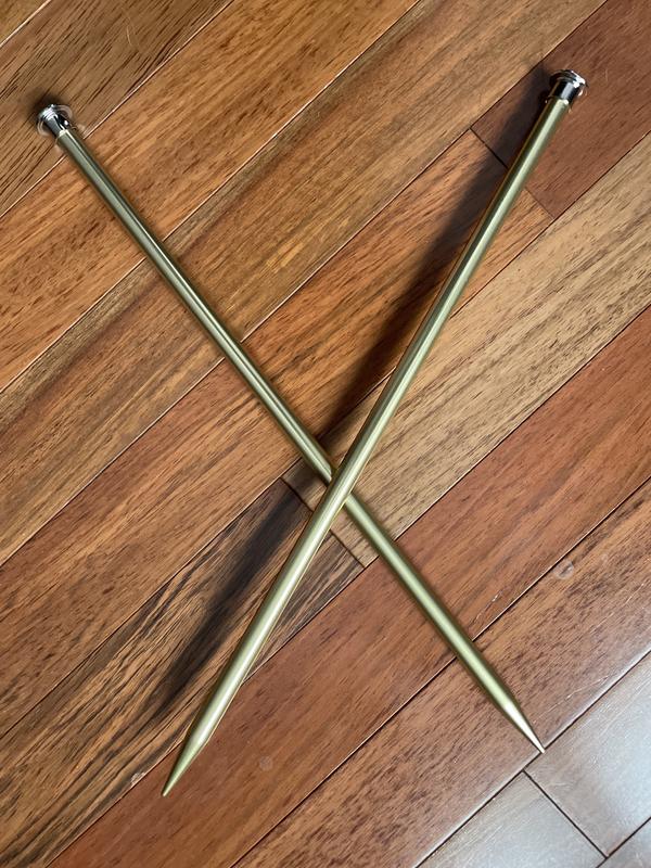 Vintage Metal Knitting Needles Various Large Sizes Boye