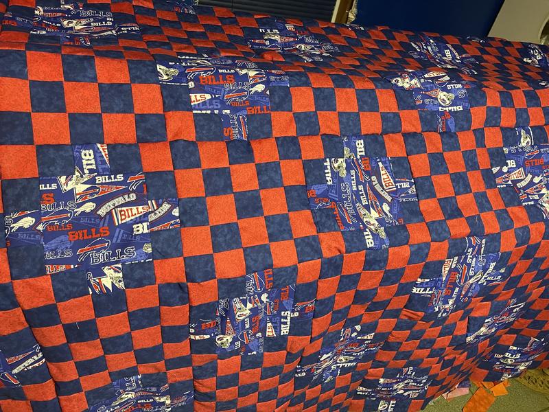 Fabric Traditions Buffalo Bills Heather NFL Cotton Fabric