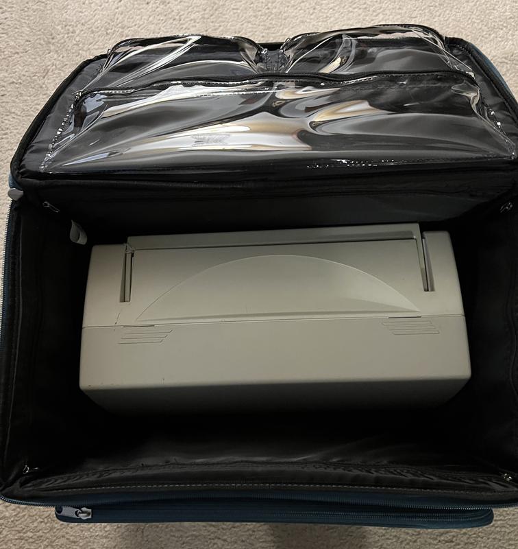 Joann rolling sewing machine tote sale
