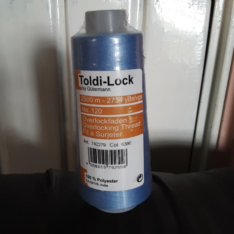 Gutermann 2500M Toldi Lock Thread - 1005 White