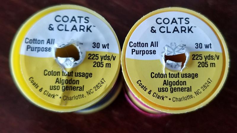 Coats & Clark - All Purpose Thread - 225 yds. 100% Cotton, Summer Brown