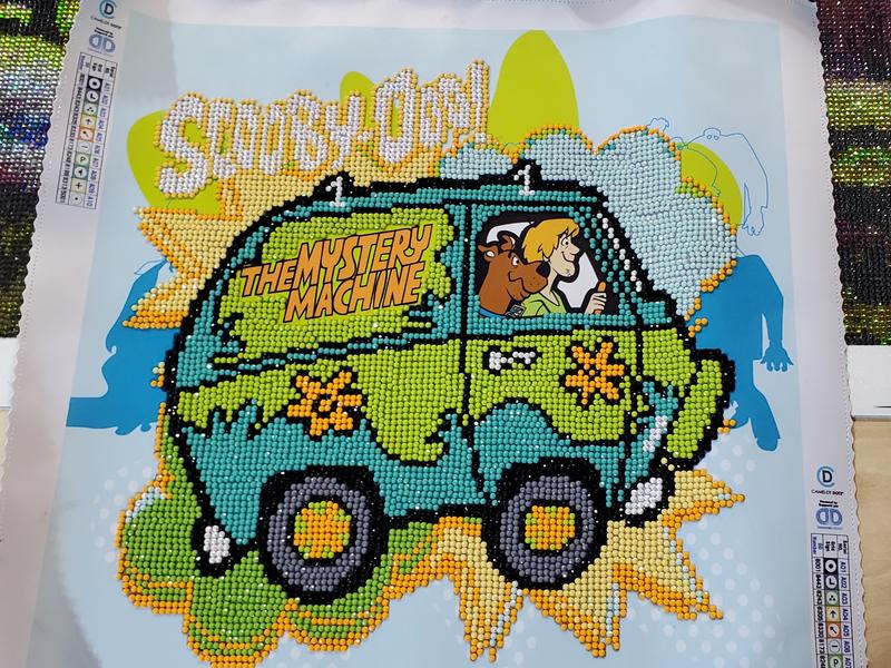 Diamond Art Club Mystery Machine sold Scooby Doo