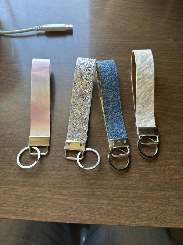 1 Inch Metal Key Fob Hardware - 5 Color Options – UniqueRTS Leather