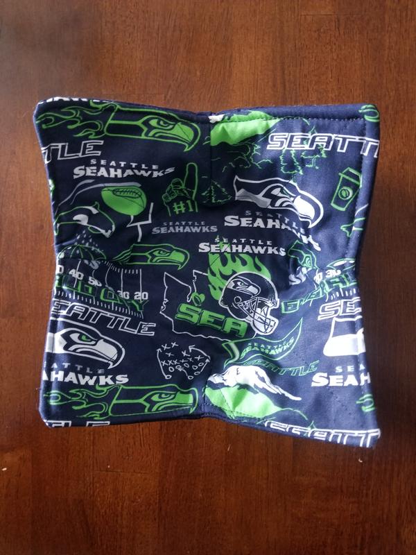 Fabric Traditions Seattle Seahawks Cotton Fabric Hometown (2 Yards Min.) - Team Cotton Fabric - Cotton Fabric - Fabric