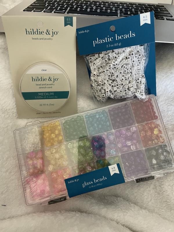 618ct Pastel Glass Bead Kit by hildie & jo
