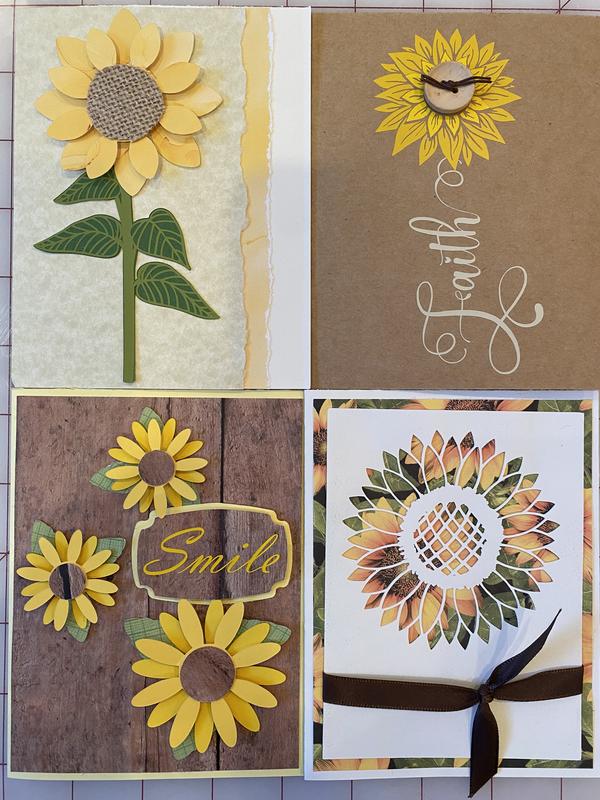Hamilco Colored Cardstock Scrapbook Paper 8.5 x 11 Sunflower