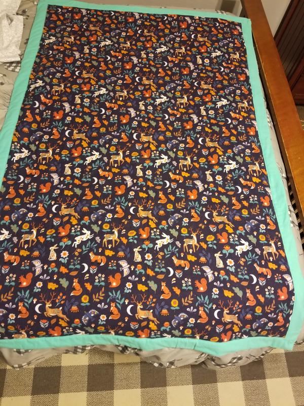 Woodland Animals & Trees Super Snuggle Flannel Fabric by Joann