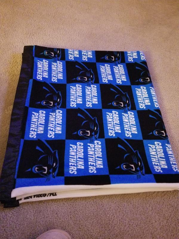 NFL Carolina Panthers Fleece Fabric Hobby Lobby 955062