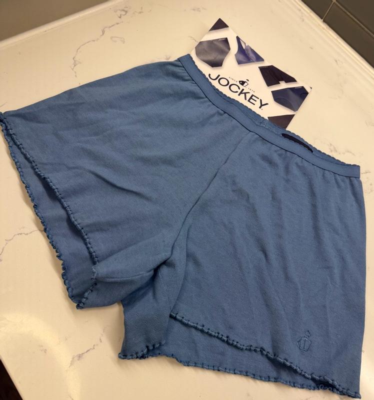 Customer photo for "Soft, breathable, and comfortable sleep shorts that stay great after washing."
