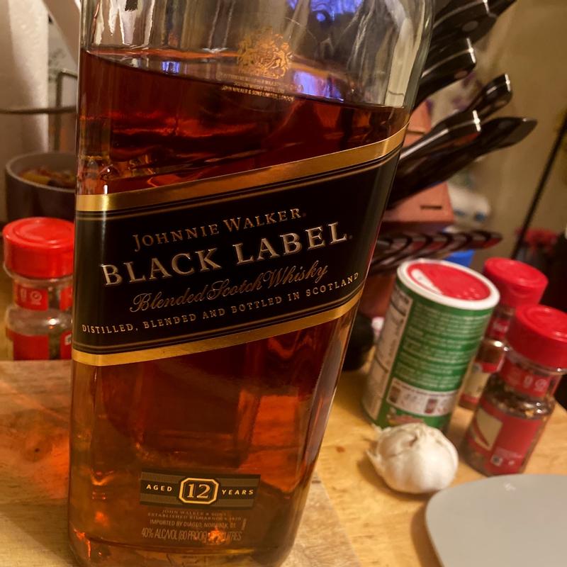 Johnnie Walker Black Label Scotch Walgreens Whisky Blended 
