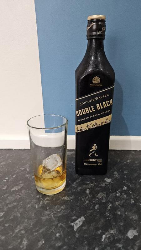 Johnnie Walker Double Black Label Blended Scotch Whisky, 750 mL