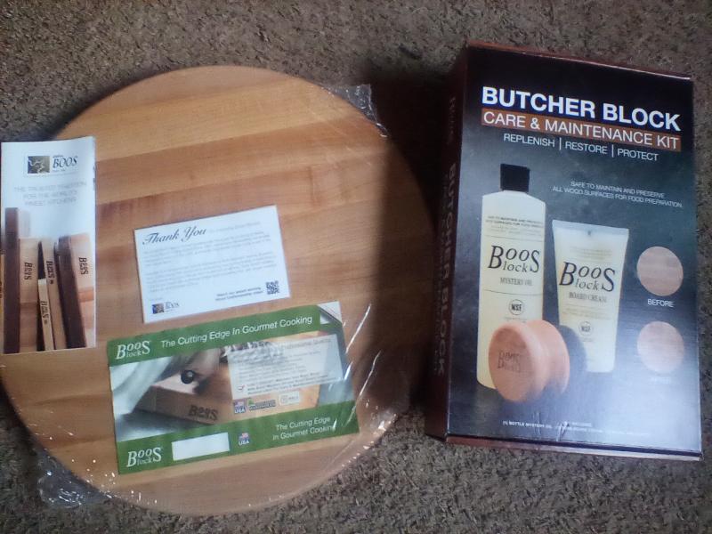 John Boos 18Inch Round Reversible Maple Cutting Board Bed Bath and