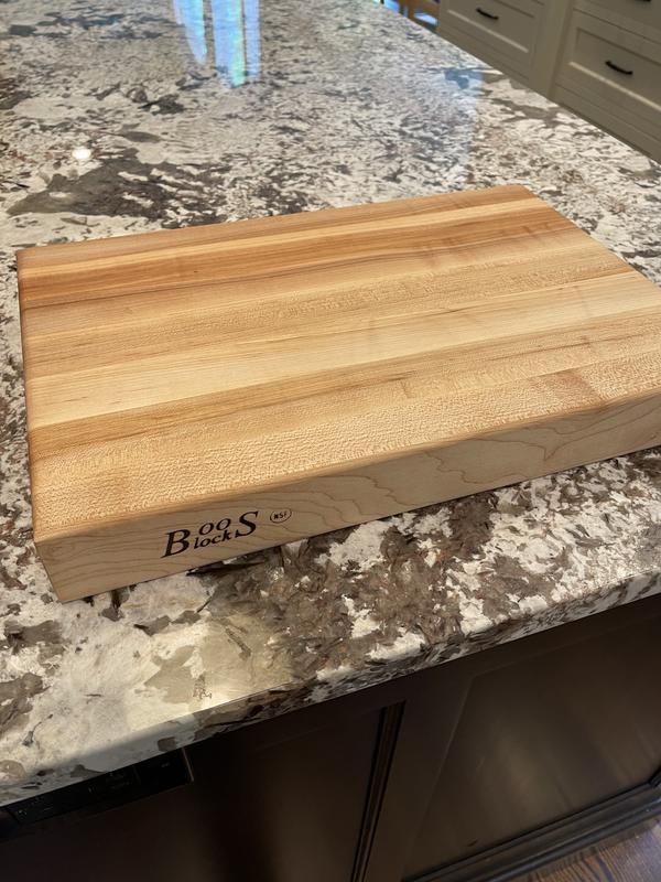 Counter Top Maple Butcher Block Cutting Board, Bread Board Made to Order 