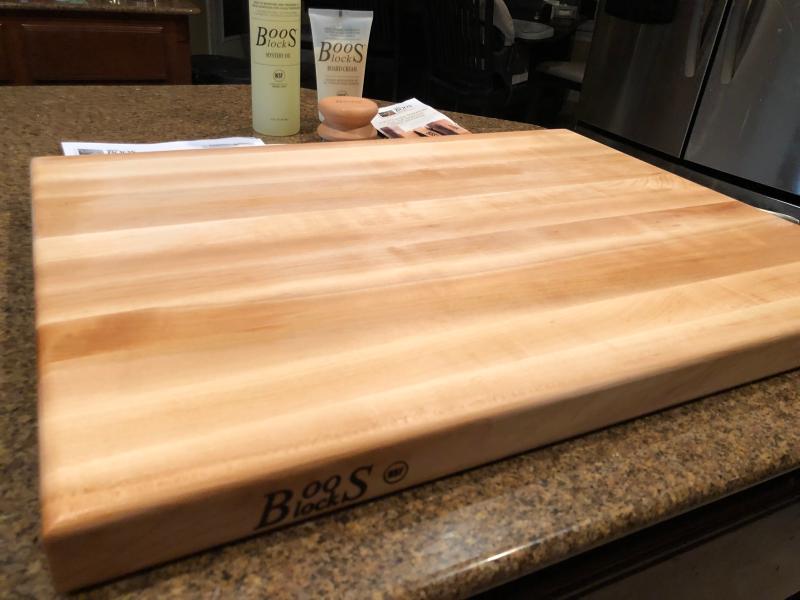 24x18x1.5 Boos Block for $60 at Home Goods! : r/chefknives