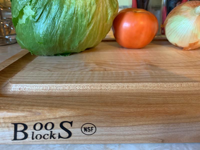 Very thick maple wood