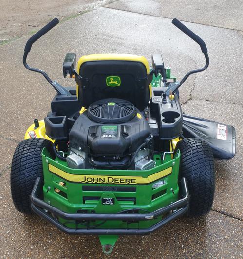 John Deere Z255 48-in 22-HP V-twin Gas Zero-turn Riding Lawn Mower at ...