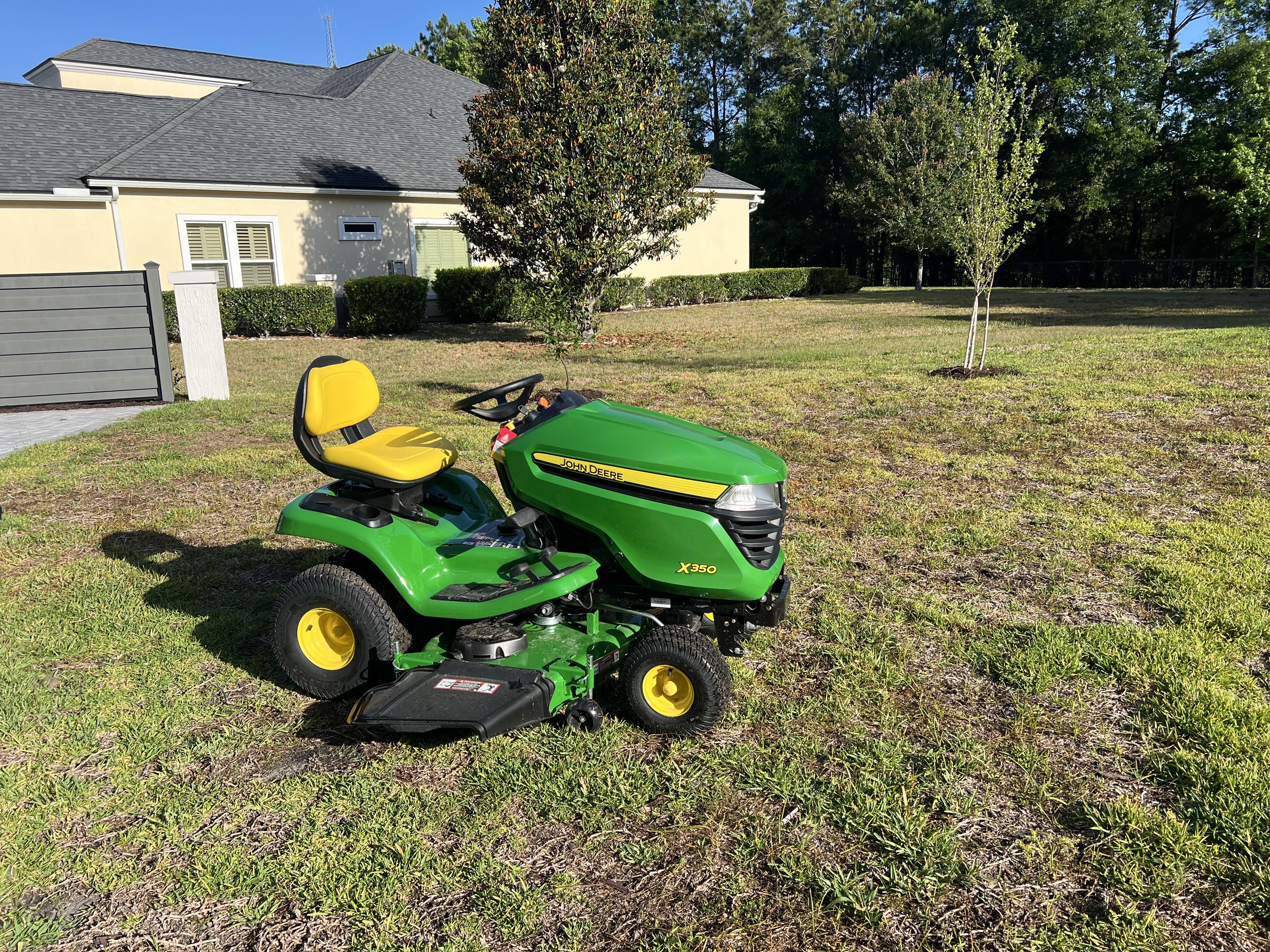 John Deere X350 owner photo