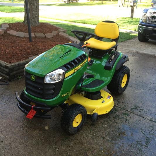 John deere s240 review sale