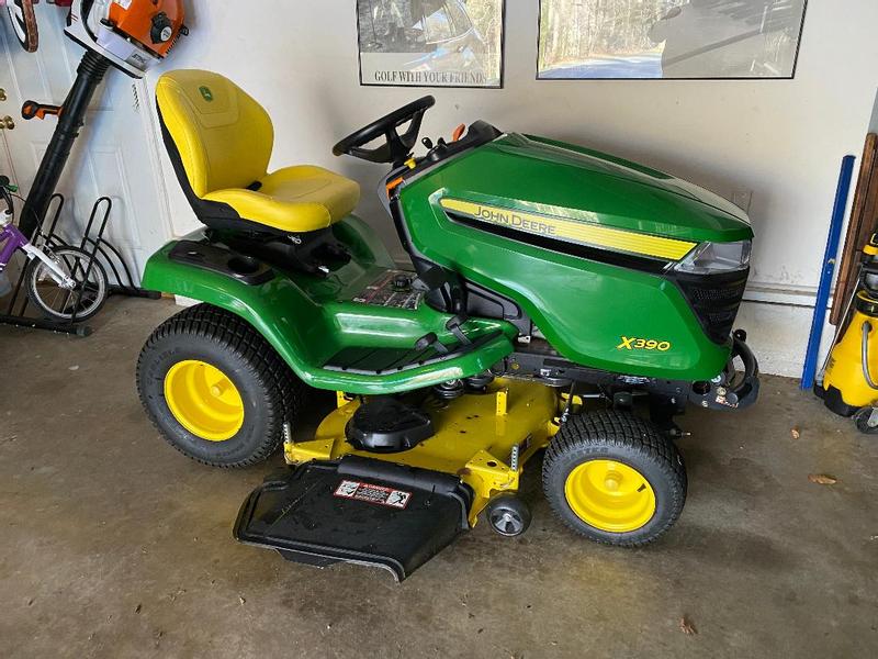 John deere mowers with power 2024 steering