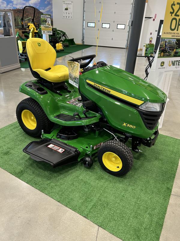 X380, 54-in. Deck | X300 Select Series Lawn Tractor | John Deere US