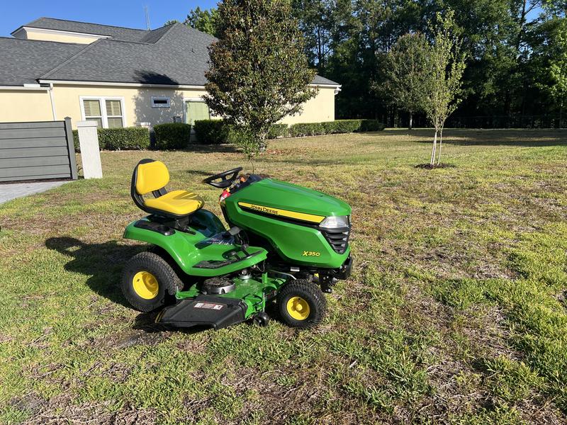 John Deere X350 owner photo