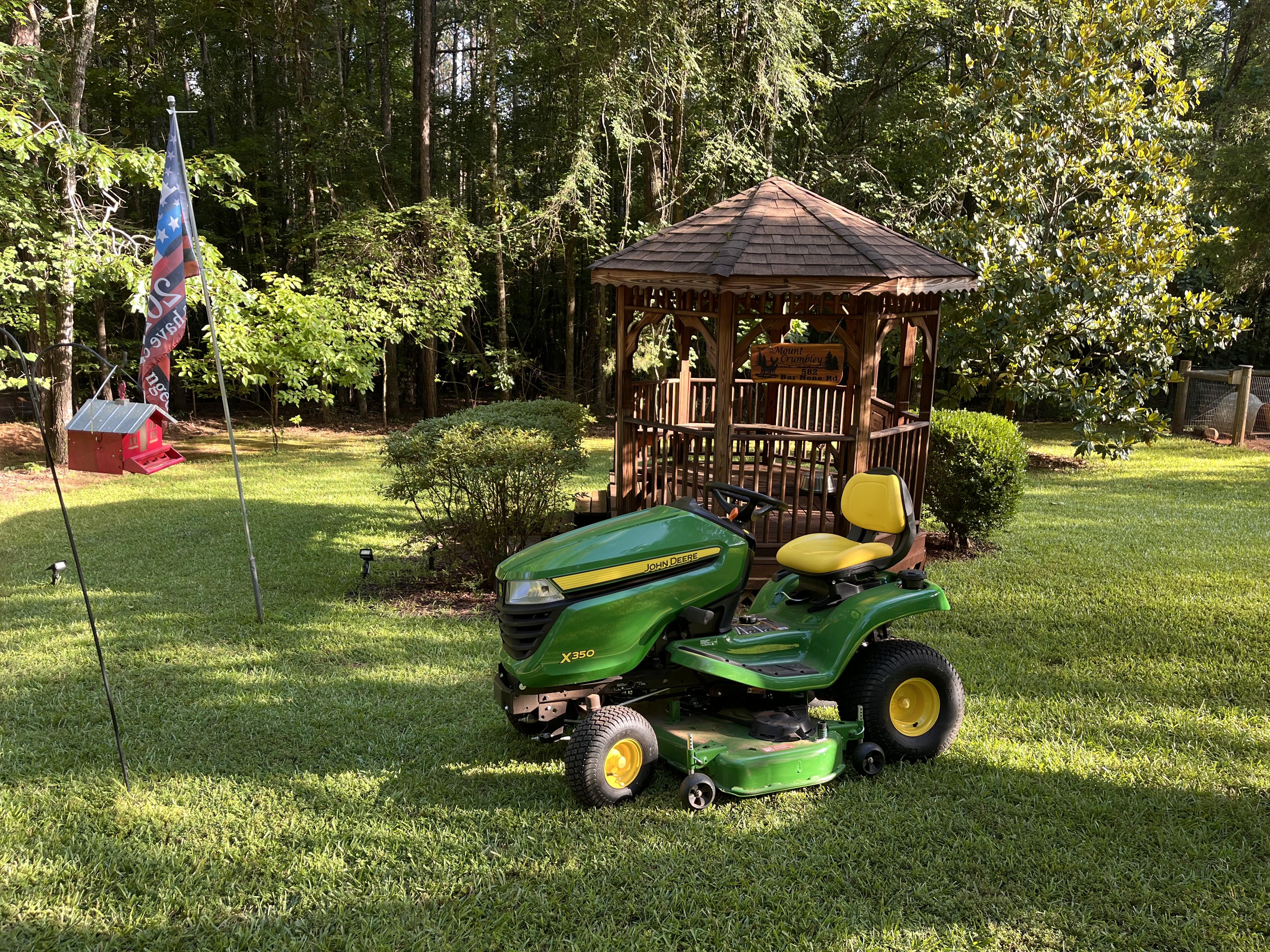 John Deere X350 owner photo
