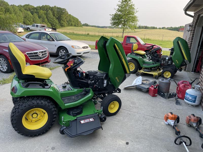 John deere discount x580 lawn tractor