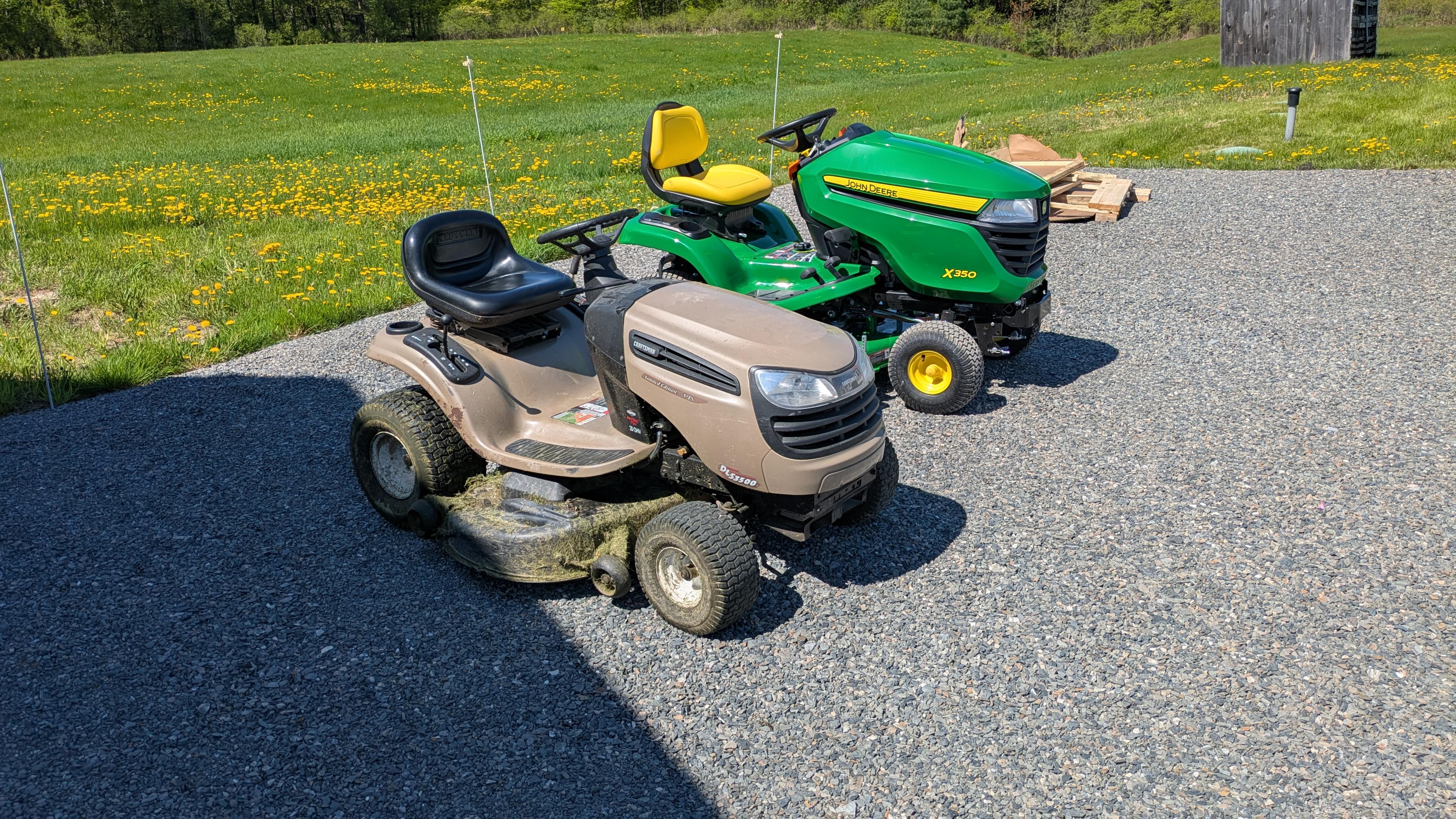 John Deere X350 owner photo