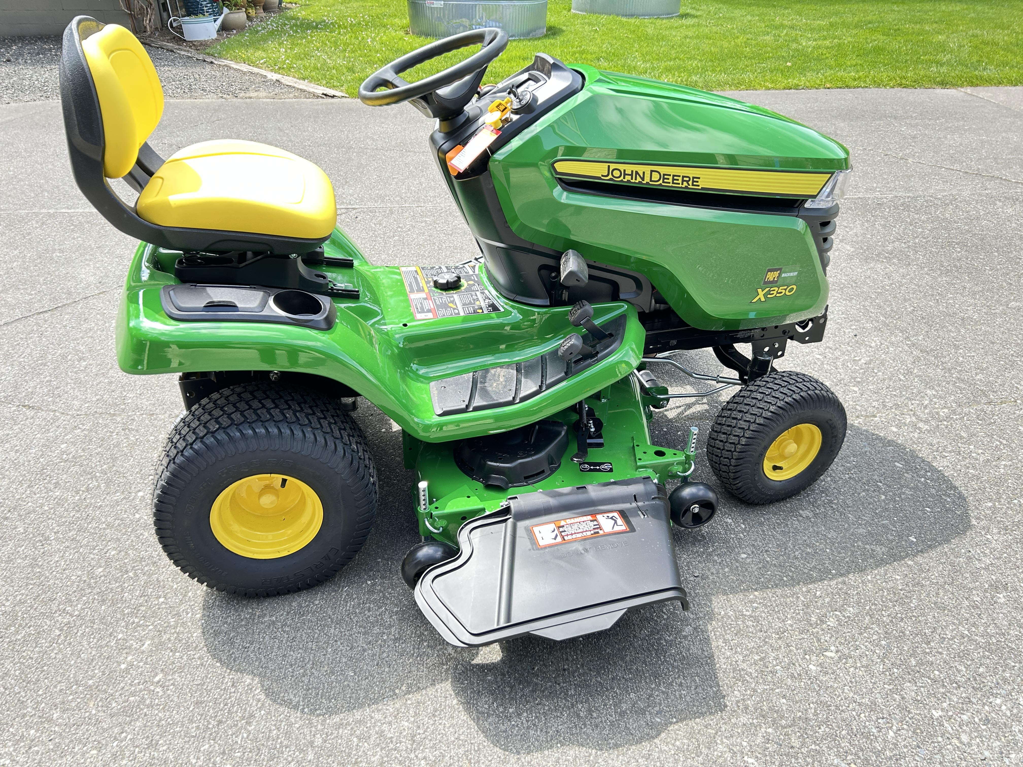 John Deere X350 owner photo