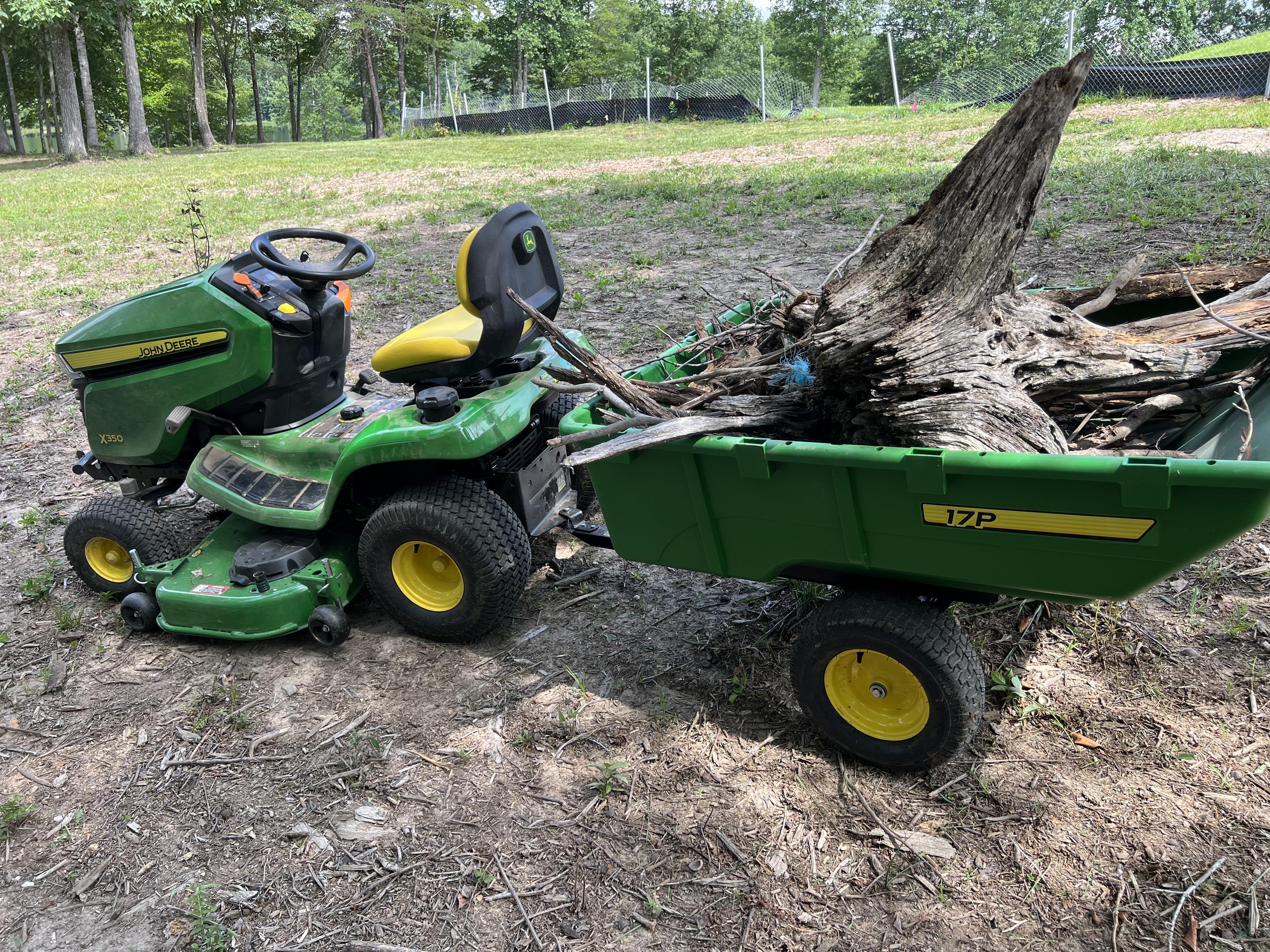 John Deere X350 owner photo