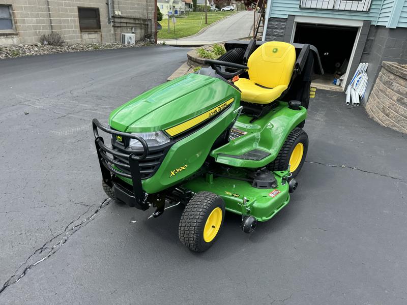 John deere x390 lawn tractor hotsell