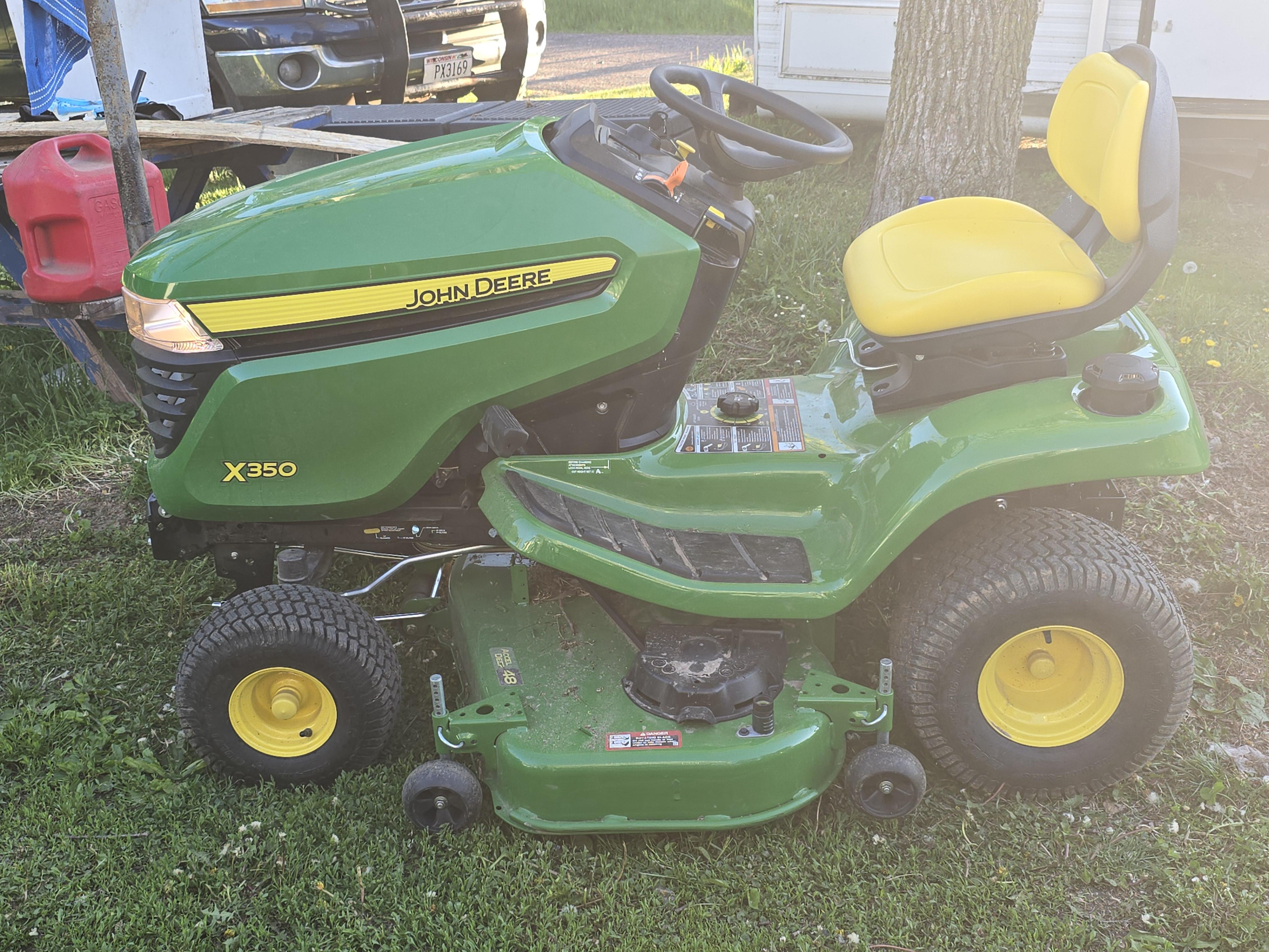 John Deere X350 owner photo