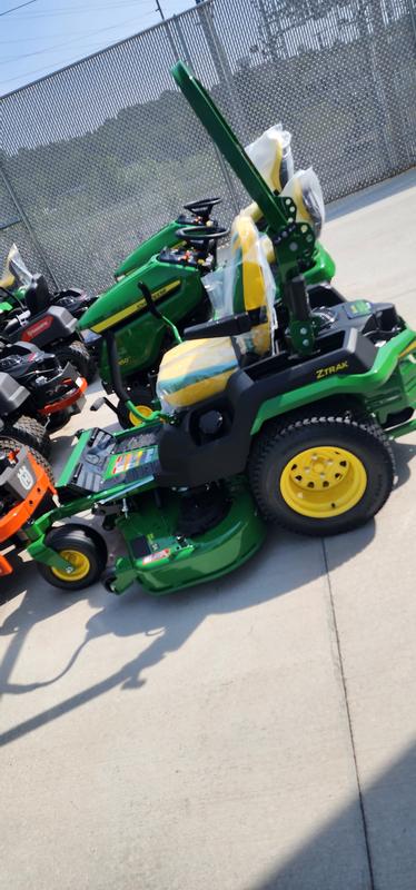 Well built, ready to use, cuts mowing time