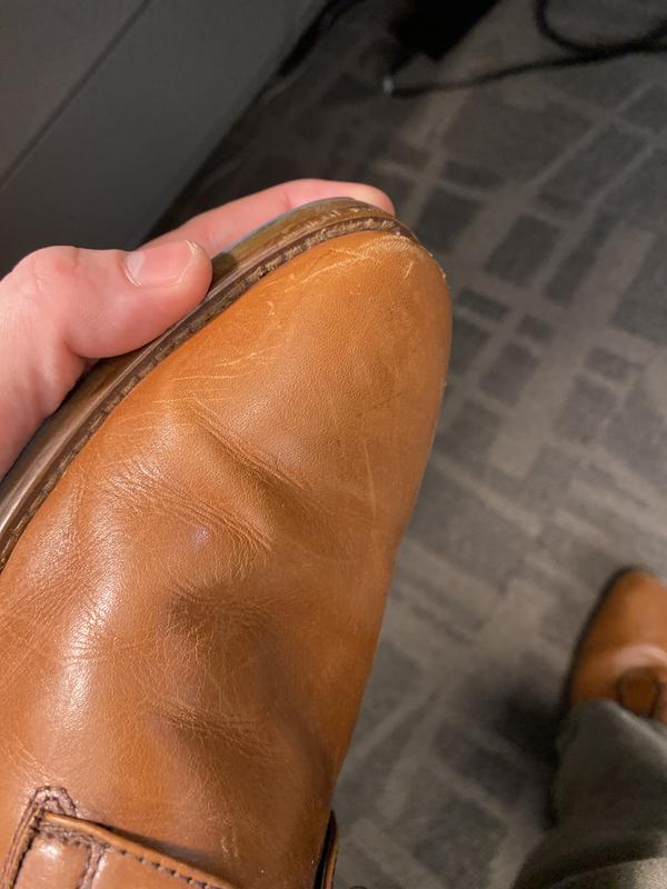 Scuffs and cracks within a year (with proper care)