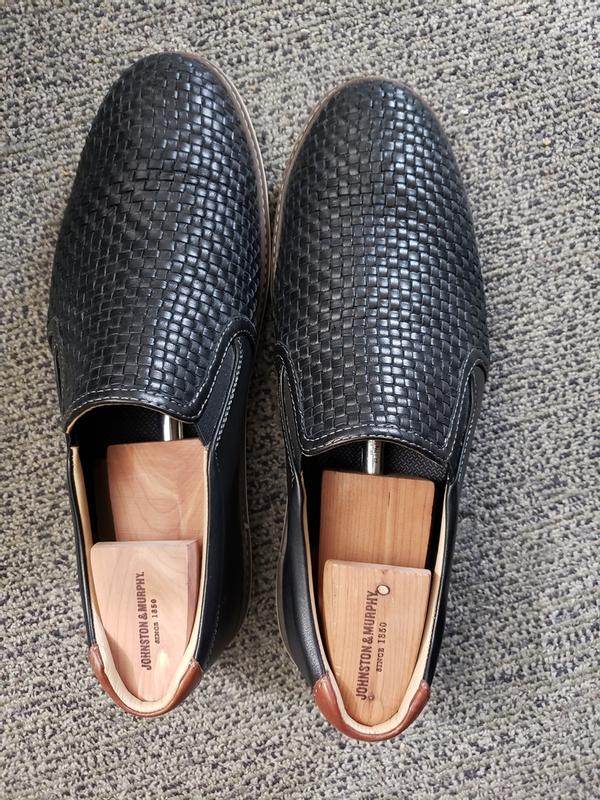 Johnston & Murphy leather loafers and shoe trees Men main image 3