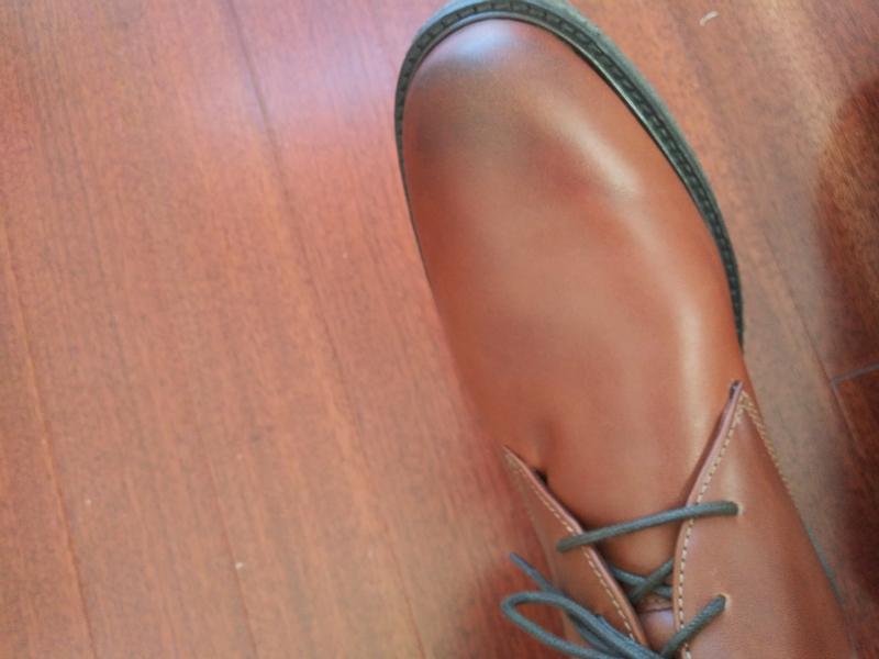 Customer photo for "Damaged boot"