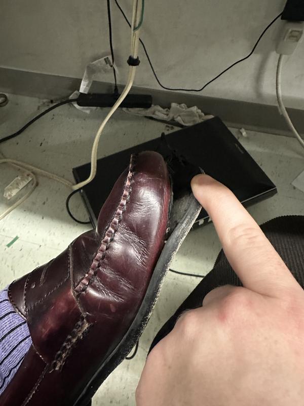 Cobbler claimed this would cost nearly 200$ to fix.