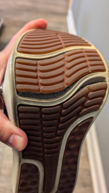 Customer photo for "The soles come apart within a few months"