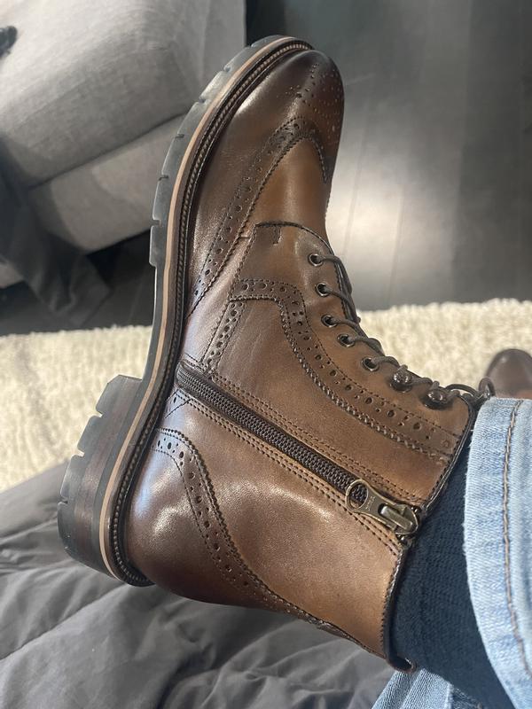 (取寄) ジョンストン&マーフィー メンズ スエード フル ジップ Johnston & Murphy men Suede Full Zip Camel Johnston & Murphy Men's Barrett Zip Boots - Macy's
