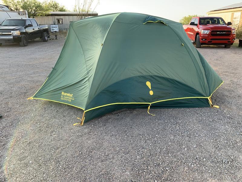 El Capitan 4+ Outfitter 4 Person Tent - Eureka!