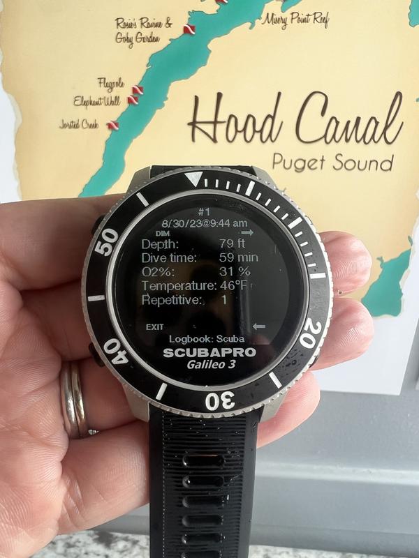 Galileo 3 (G3) Wrist Dive Computer w/ Transmitter Smart +