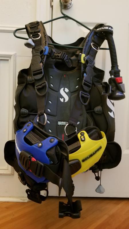 HYDROS PRO BCD, w/Air2 V GEN, Men, Black, S - SCUBAPRO HYDROS PRO BCD, w/Air2 V GEN, Men, Black, S - SCUBAPRO