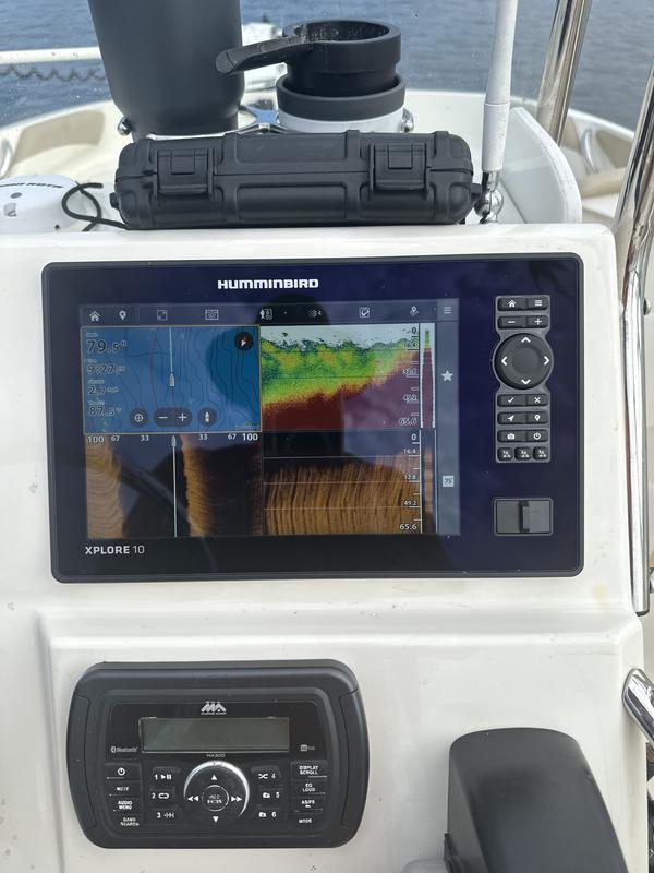 Humminbird 740173-1 SOLIX 10 In-Dash Mounting Kit - Reinforced Black Mount