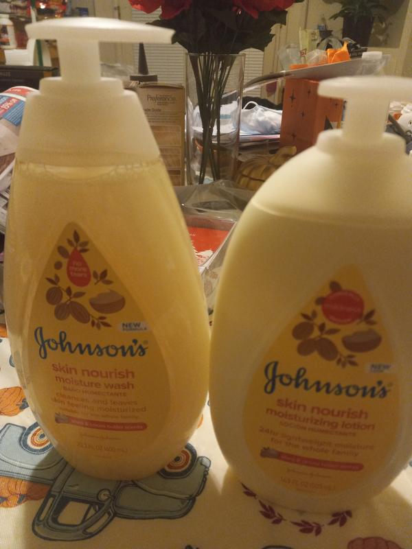 Johnson's skin nourish shea best sale and cocoa butter lotion