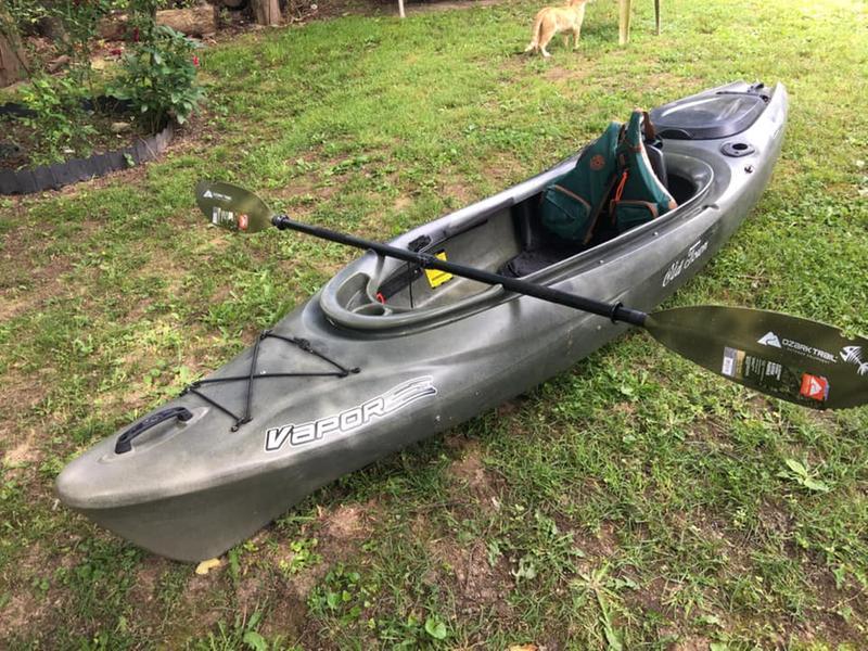 Old Town Vapor 10 Angler - Sit-In Fishing Kayak – Elk River Custom Rods